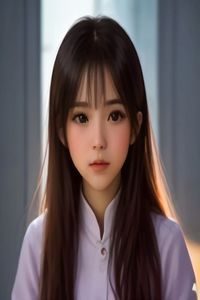 短剧《总裁爱上我》封面，甜宠都市题材，男女主角对视，暖色调